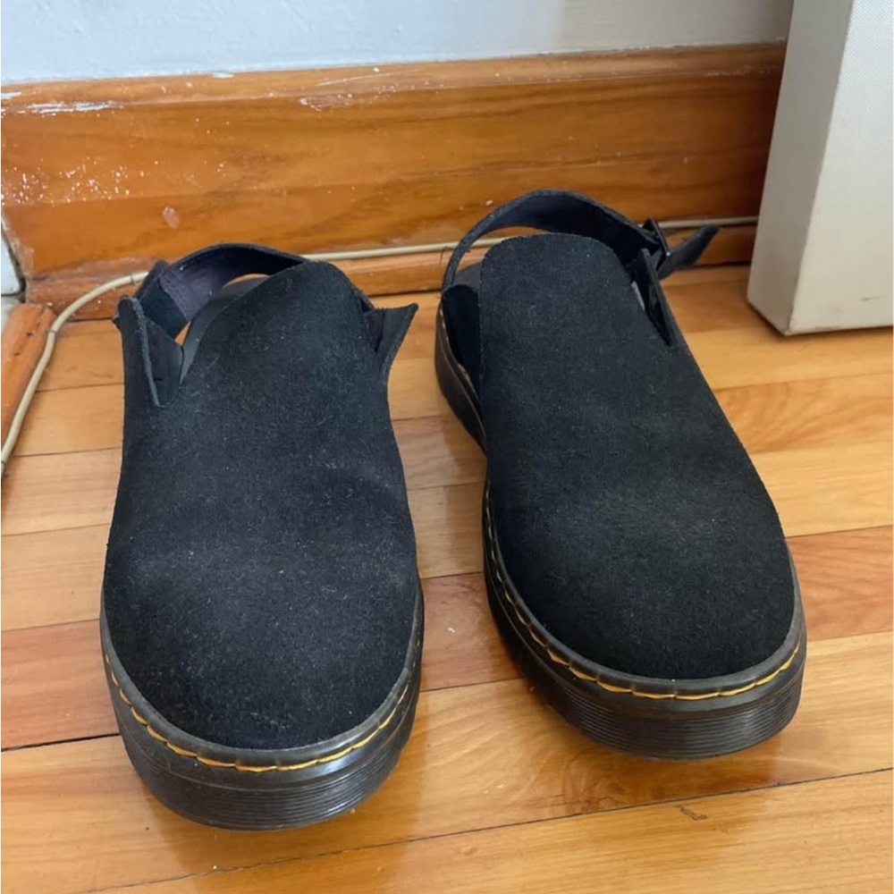 Dr. Martens Black Loafers Slip-On Shoes